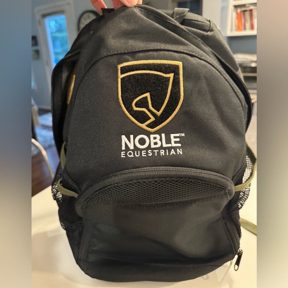 Noble equestrian backpack